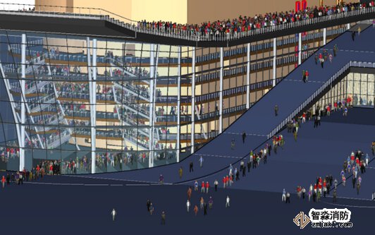 昆明消防安全評估昆明人員疏散能力模擬分析軟件Pathfinder6